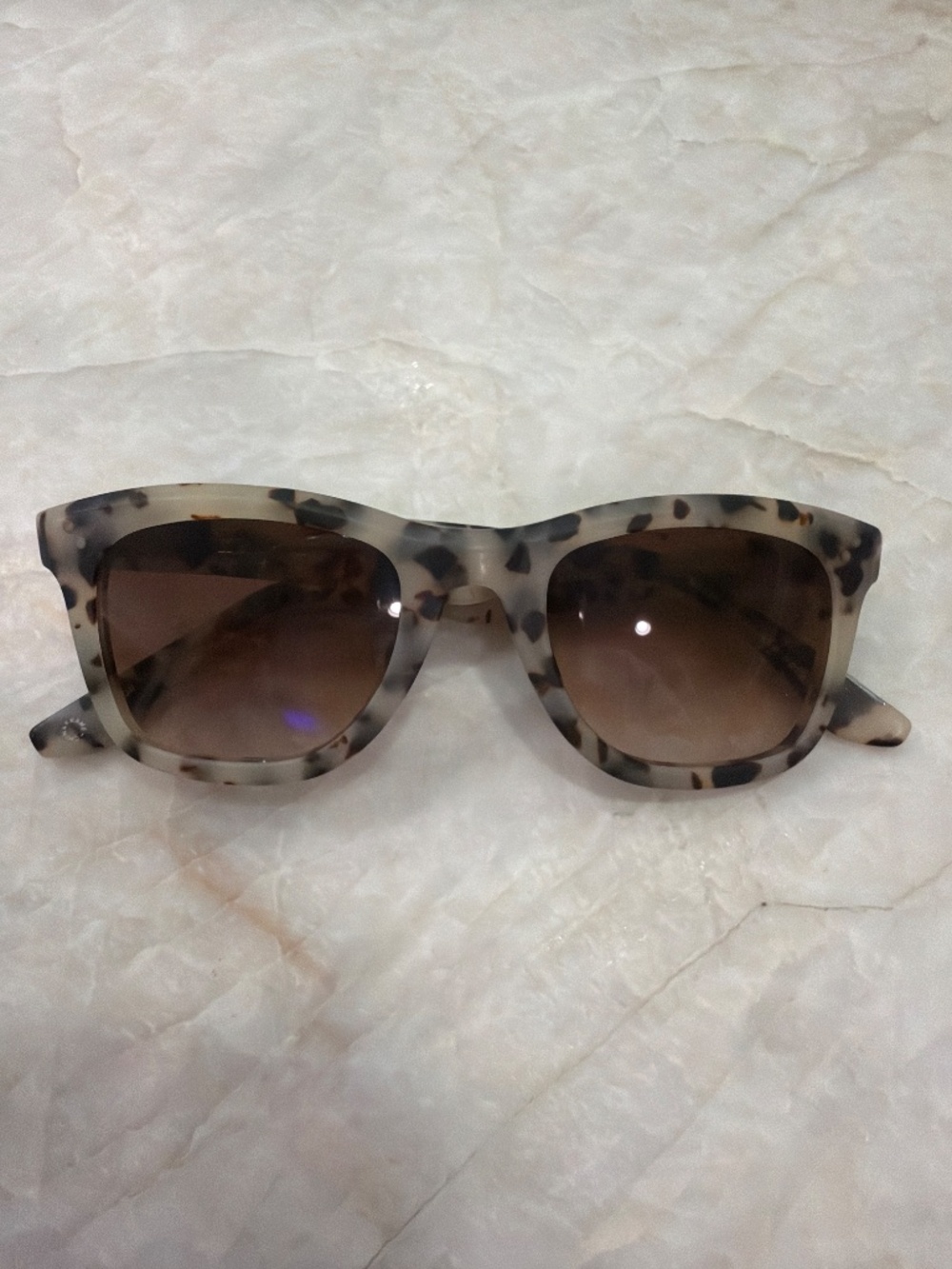 Krewe Charles II Sunglasses in Matte Oyster - Picture 2 of 6